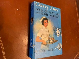Cherry Ames Book Of First Aid And Home Nursing Rare Pc Helen Wells