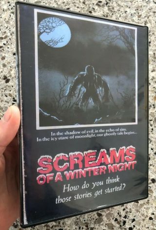 Screams Of A Winter Night (1979) Convention Bootleg Dvd Rare Horror Anthology
