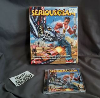 Serious Sam: The First Encounter Pc Big Box Game Duke Nukem 3d Doom Quake - Rare