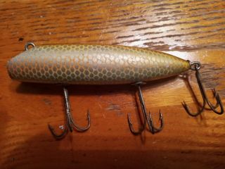 Vintage South Bend Bass Oreno Fishing Lure No 973 Rsf Color