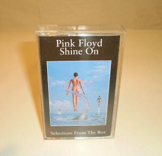 Rare Pink Floyd Cassette Tape Shine On:selections From The Box Demo Not