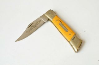1981 Schrade Wostenholm I - Xl Lockback Knife Sheffield England M3112 Rare
