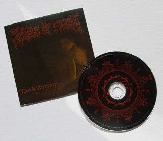 Cradle Of Filth - Devil Woman - Rare Promo Cd - Lp Dani Filth,  Black Metal