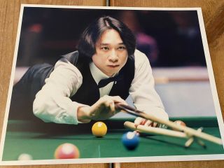 James Wattana Snooker 10x8 Press Photo.  Authentic Press Image.  Rare