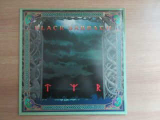 Black Sabbath – Tyr 1990 Korea Orig Vinyl Lp Insert No Barcode Rare