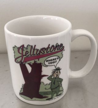 Vintage Yogi Bear Jellystone Park Coffee Mug Hanna Barbera Collectible Rare