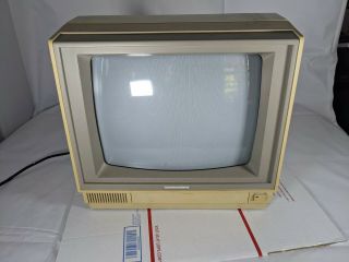 VTG Commodore 1802 w/ Box ☆ Rare Color Monitor Computer Part ☆ POWERS ON 2