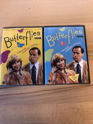 Butterflies Series 1 & 2 Dvd Rare Oop Acorn Media