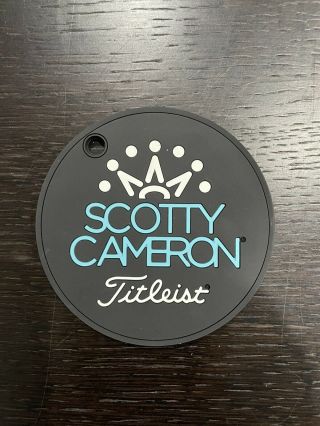 Supadupa Rare Scotty Cameron Tiffany Blue 7 Point Crown Putting Disc