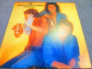 The Walker Brothers - No Regrets 12 " Lp Gto Records Rare 1975 Ex -