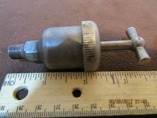 Small Steel Grease Cup Old Antique Vintage Gas Steam Tractor Hit Miss Engine Mac