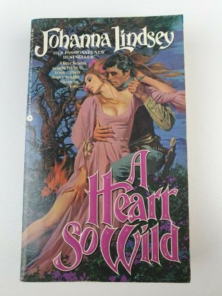 A Heart So Wild By Johanna Lindsey (paperback,  Book,  1986) Rare 1st Edition