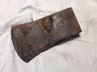 Vintage Antique Axe Head Logging Old Tool “true Temper Flint Edge” Single Bit