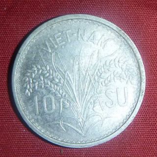 - VIETNAM COIN - 1953 10 SU - Three Ladies - Aluminium - Quoc Gia - 6689 2