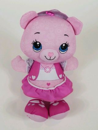 16 " Fisher Price Pink Girl Doodle Teddy Bear 2010 Stuffed Animal Plush Toy Baby