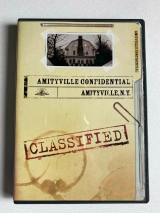 Amityville Confidential Dvd - Amityville N.  Y - Rare And Oop Horror Documentary