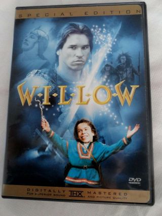 Willow (rare Authentic Region 1 Dvd Special Edition) Val Kilmer Usa