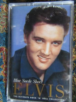 Elvis Presley,  " Blue Suede Shoes " (rare Rca Cassette)