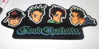 Good Charlotte Sticker 2003 Vintage Oop Rare Collectible