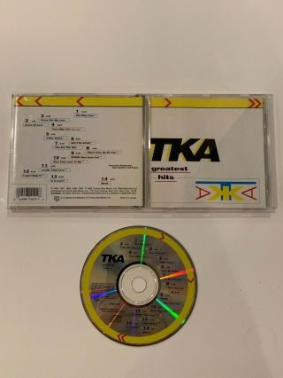 Tka Greatest Hits Cd Rare Oop 80s & 90s Freestyle On Tommy Boy Records K7