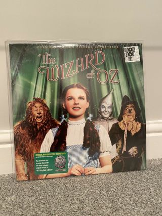 The Wizard Of Oz Limited Edition Emerald Green Vinyl Ex/ex Rare Rsd Soundtrack