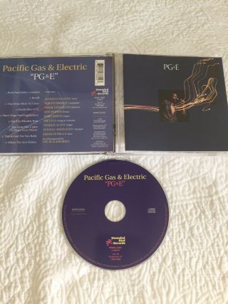 Pg&e By Pacific Gas & Electric Cd Wounded Bird One Way Psych Funk Oop Rare Htf