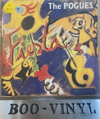 The Pogues Fiesta Rare 7” Vinyl Single 1988 Ex / Ex Con