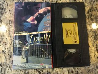 I Love N.  Y.  Rare Magnum Vhs Very Hard To Find On Dvd 1988 Scott Baio Comedy Oop