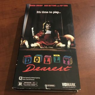Dolly Dearest (vhs,  1994) Rare Horror / Thriller,  Denise Crosby,  Vidmark