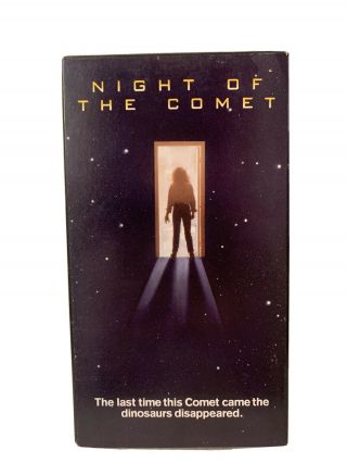 Night Of The Comet Vhs Vcr Video Tape Movie Rare Goodtimes
