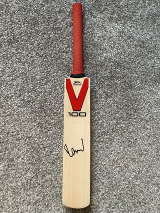 Rahul Dravid India Mini Cricket Bat Hand Signed.  Autographed Bat.  Rare.