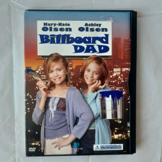 Billboard Dad Dvd 2002 Usa Release Oop Olsen Twins Mary Kate Ashley Rare Cib