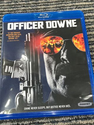 OFFICER DOWNE Blu - ray W/ Rare Slipcover Directed by Shawn Crahan Slipknot 2016 2