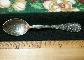 Vintage Sterling Silver Souvenir Spoon Colorado Springs Garden Of God 