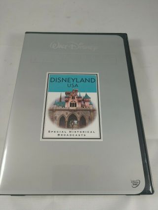 Walt Disney Treasures Disneyland USA Rare Historical Broadcasts TIN CASE,  2 DVDs 3