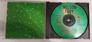 NELSON EDDY - Songs For Christmas - RARE & OOP Holiday Music CD 1998 Reissue 2