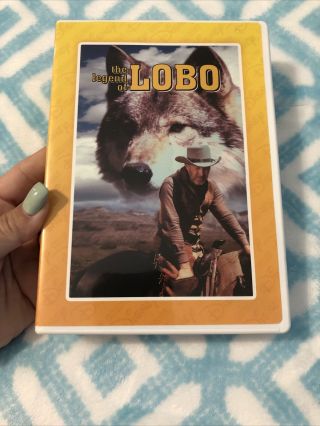 The Legend Of Lobo Dvd The Wonderful World Of Disney Like W/ Insert Oop Rare