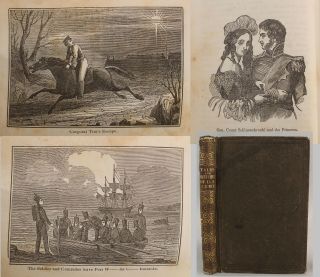 Very Rare Antique 1845 Recollections Of The United States Army American Soldier