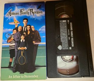 Addams Family Reunion 1997 Vhs Movie Daryl Hannah Vhs Rare Htf - -
