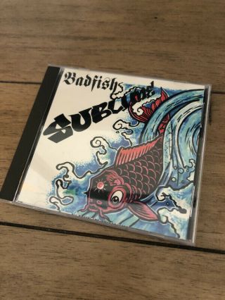 Sublime Ultra Rare Badfish 4 Track Skunk Records Cd Oop Bradley Nowell