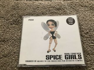 Rare Spice Girls Victoria Beckham Posh Viva Forever Australian Promo Cd 2500