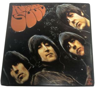 The Beatles Rubber Soul Album Cover Metal Wall Sign Tin Steel Plaque Bar 12x12”