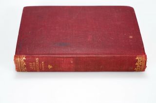 " The Last Of The Mohicans " Antique Hardcover Book By James Fenimoore Cooper 1826