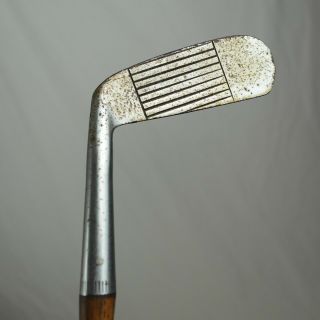 Antique Golf Club - Hillerich Bradsby - Invincible Iron - Hickory Wood Shaft VTG 2