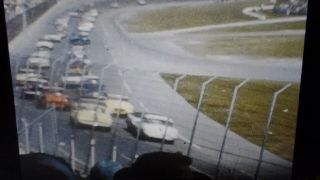 Rare Vintage 8mm Home Movie Film Daytona 500 Raceway Auto Race & Beach Motel M51