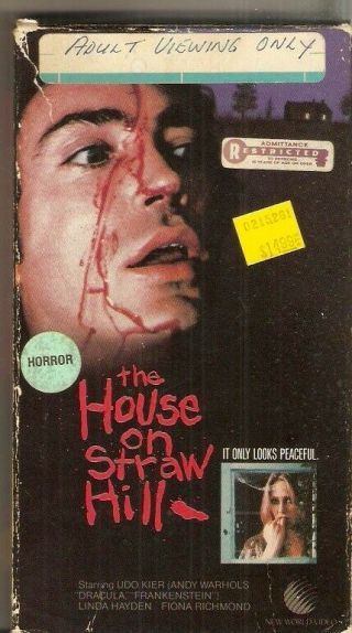 The House On Straw Hill Aka Exposé (1976) - Rare Cult Classic Horror Vhs
