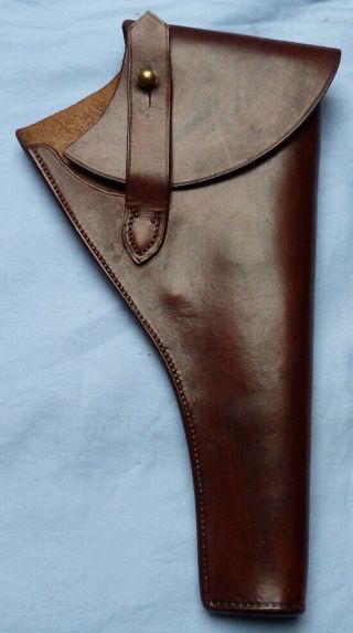 Rare Ww1 Dated 1916 Canadian Army Holster - Named - Canadian Highlanders