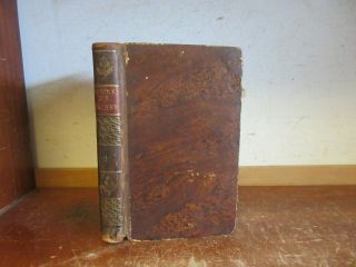 Old Of Jean Racine Leather Book 1816 Nymphe De La Seine Antique Discourses