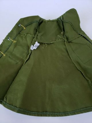 Vintage Crissy Doll Green Trench Coat Ideal Toy 1960s 3