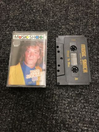 Rare Rod Stewart Out Of Order 88 Music Shack Indonesia Cassette Tape